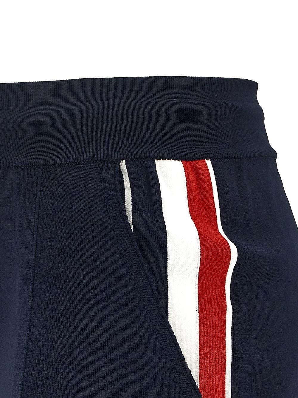 ショーツ THOM BROWNE RWB VISCOSE SHORTS Thom Browne RWB-stripe Swim Shorts | Blue | FARFETCH