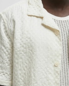 Wax London LIDO SS SHIRT BOX DOBBY White Mens Shortsleefe