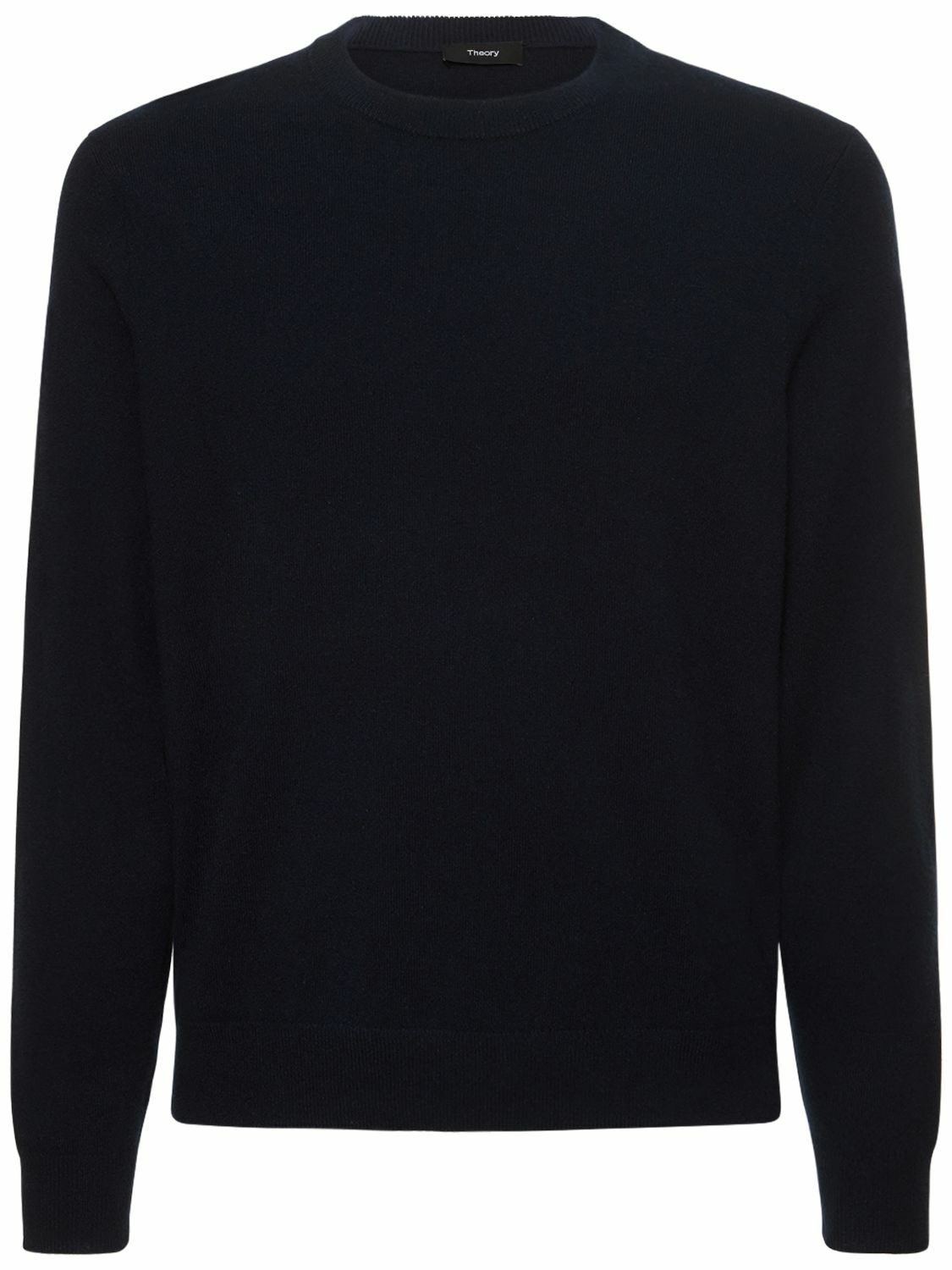 Photo: THEORY - Hilles Cashmere Knit Crewneck Sweater