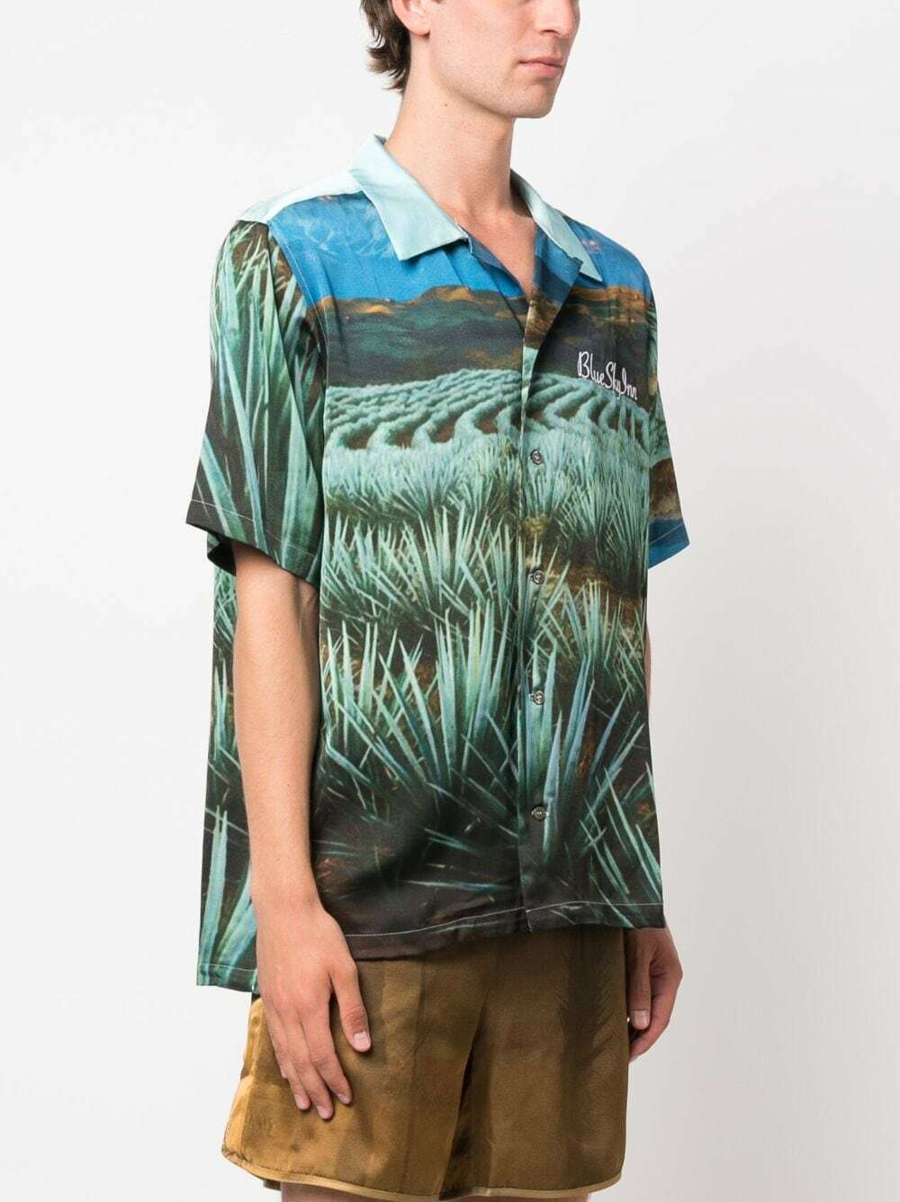 BLUE SKY INN - Printed Viscose Shirt