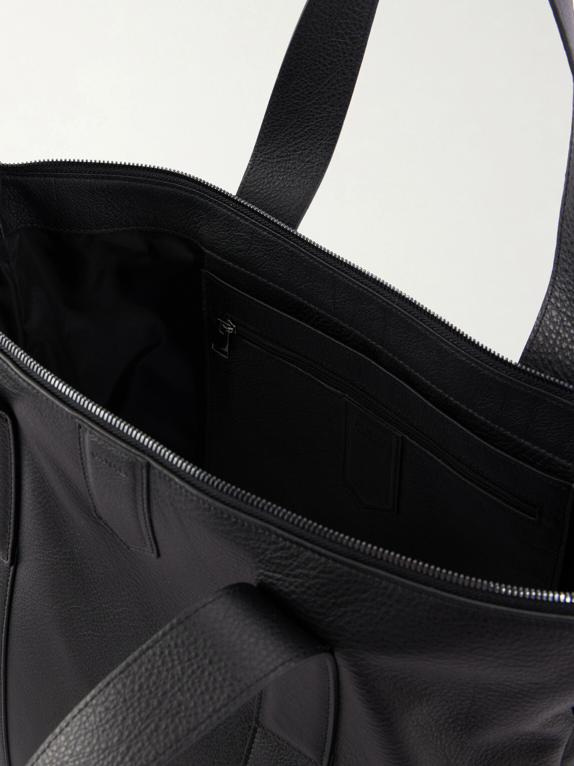 Canali - Full-Grain Leather Backpack