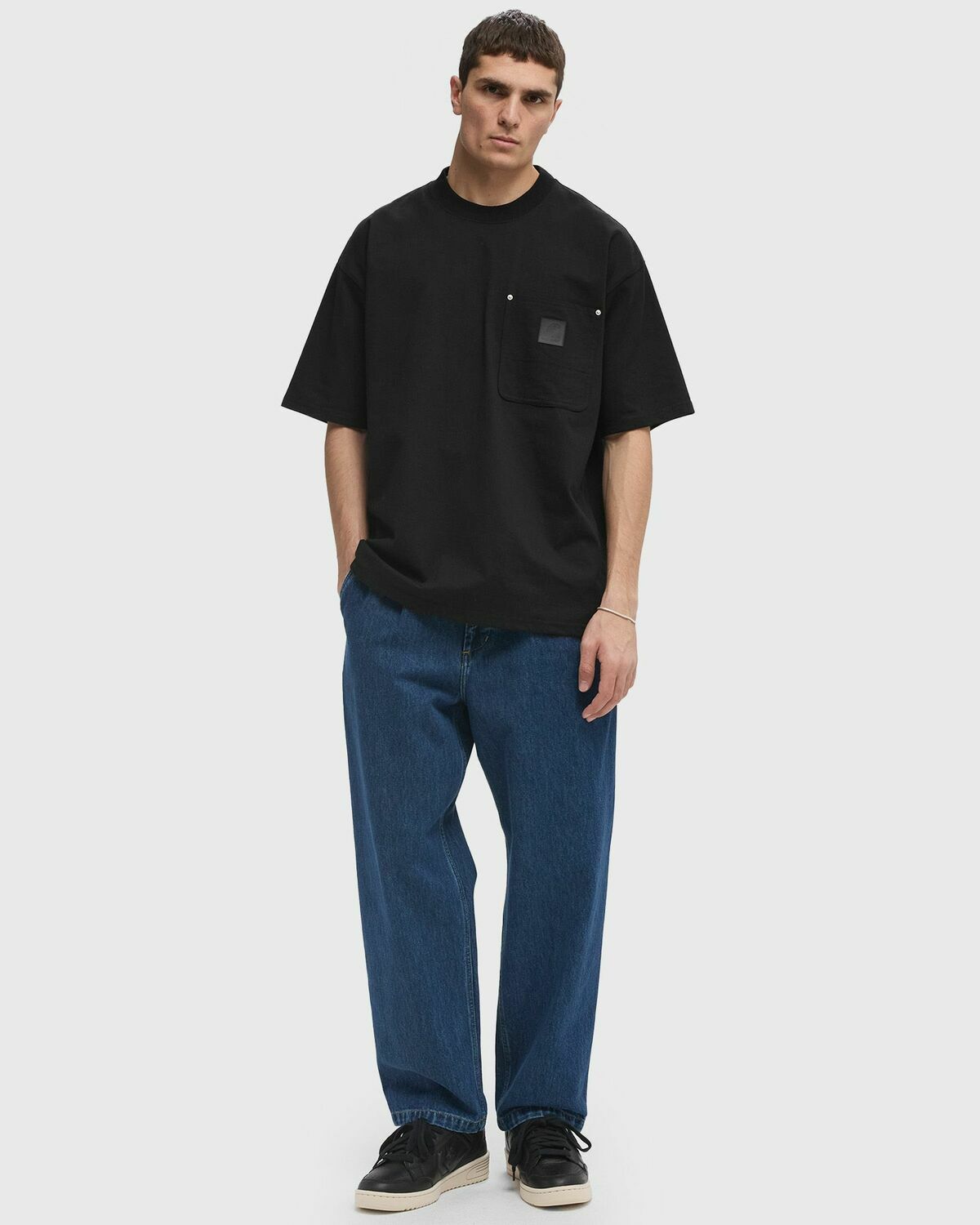 Carhartt WIP S/S Eldon Pocket Tee Black Mens Shortsleefe Carhartt WIP