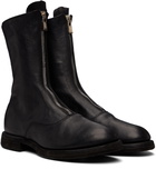 Guidi Black 310WZ New Army Double Sole Boots