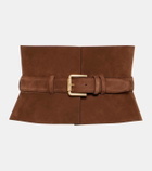 Max Mara Wide suede belt