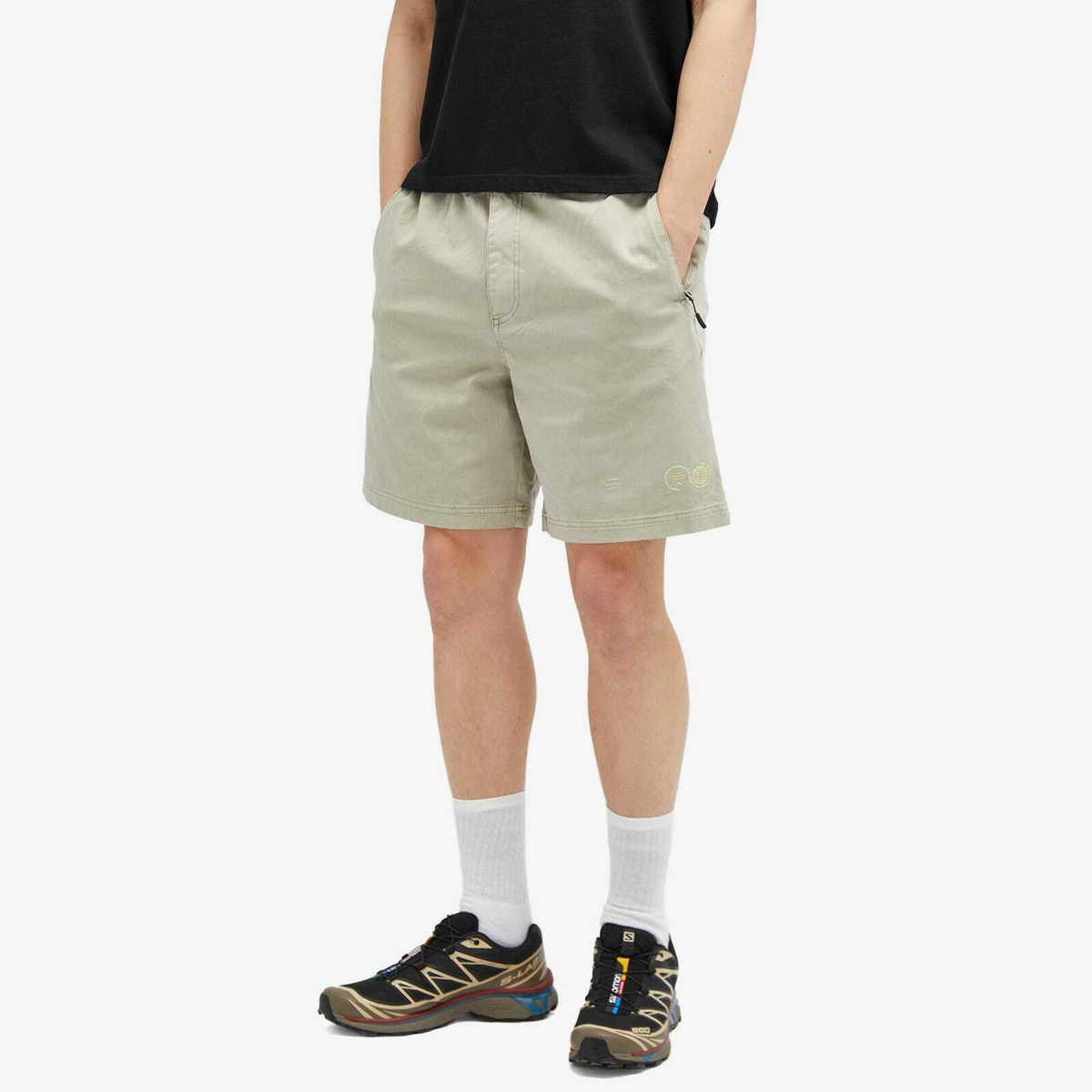 Purple Mountain Observatory Men's Trek Shorts in Grey