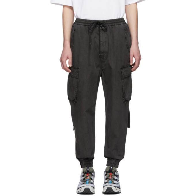 Photo: Juun.J Grey Tapered Cargo Pants