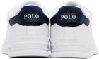 Polo Ralph Lauren White Heritage Court II Sneakers