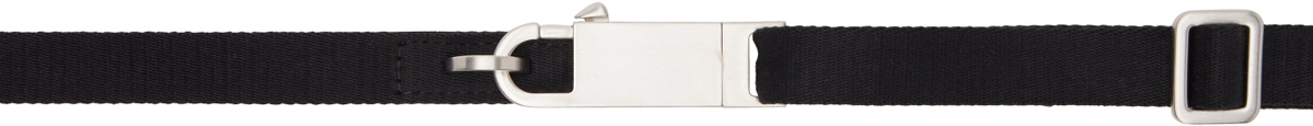 Rick Owens Black Hollywood Disco Belt
