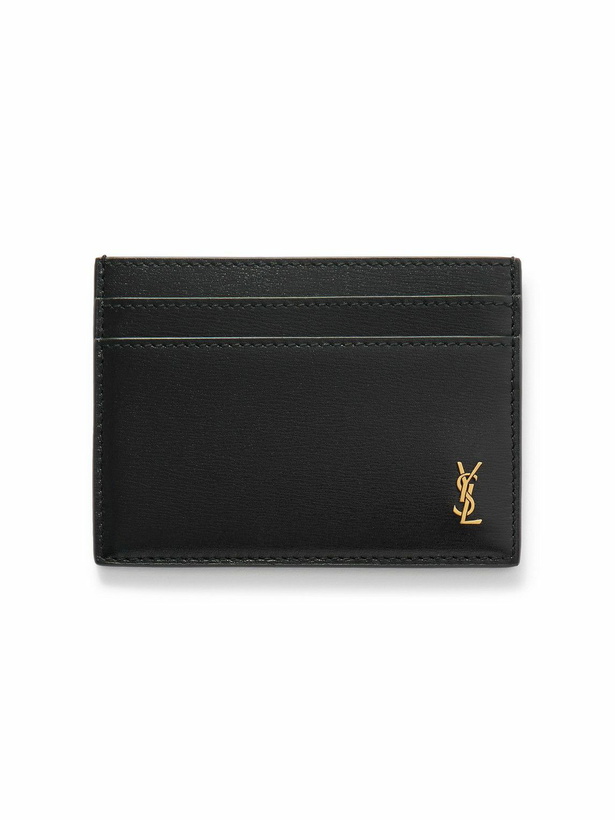Photo: SAINT LAURENT - Logo-Embellished Leather Cardholder