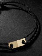 Luis Morais - Gold and Cord Bracelet