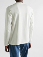 Peter Millar - Lava Wash Stretch-Pima Cotton-Jersey Henley T-Shirt - Neutrals