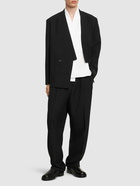 KENZO PARIS Pleated Tailored Wool Pants