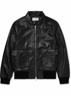 Officine Générale - Gianni Leather Jacket - Black