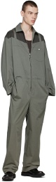 UNIFORME Grey Cotton Jumpsuit