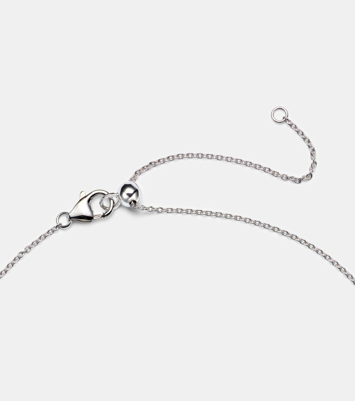 Kamyen 18kt white gold necklace with diamonds
