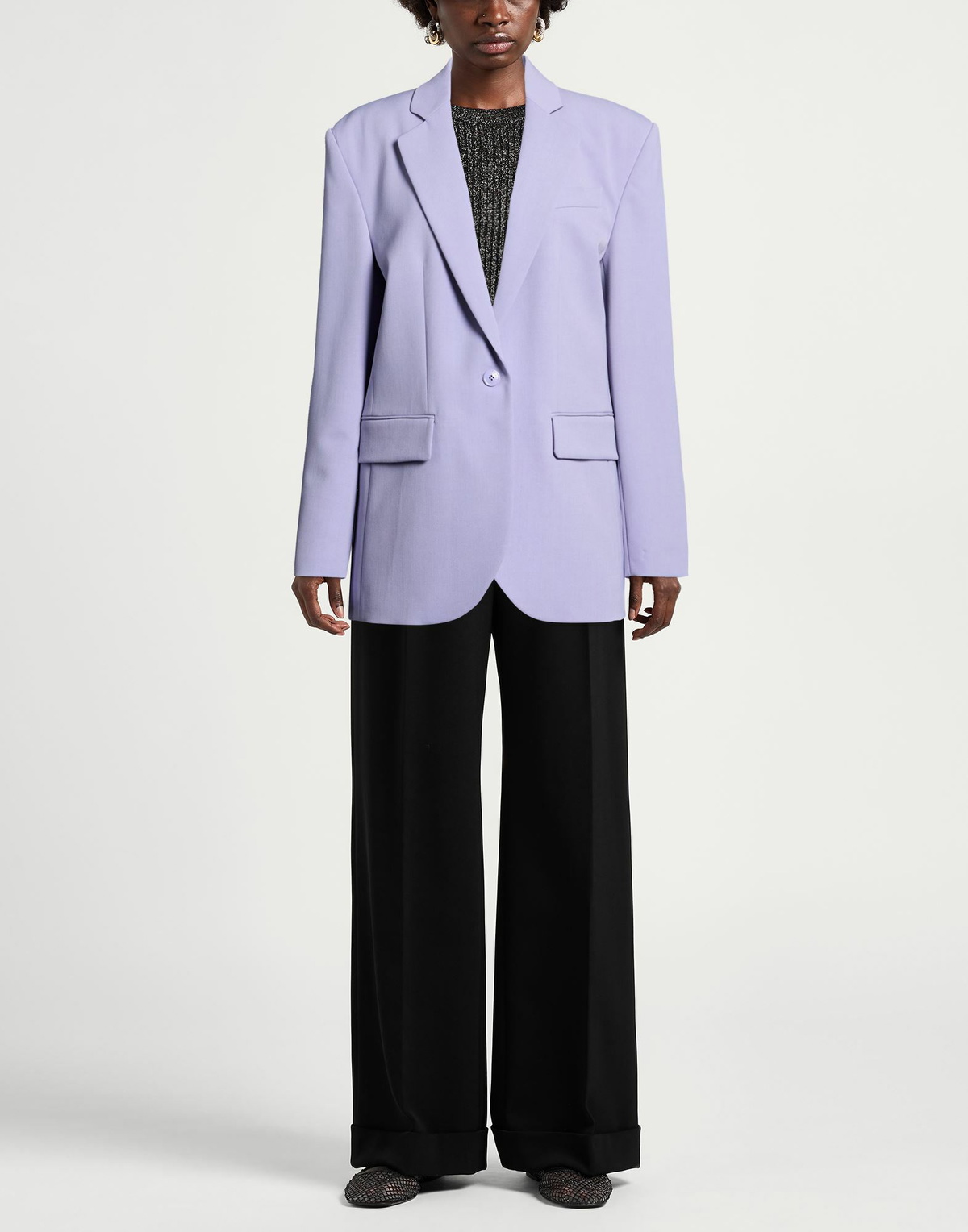 Moschino Jeans Womens Blazer Lilac