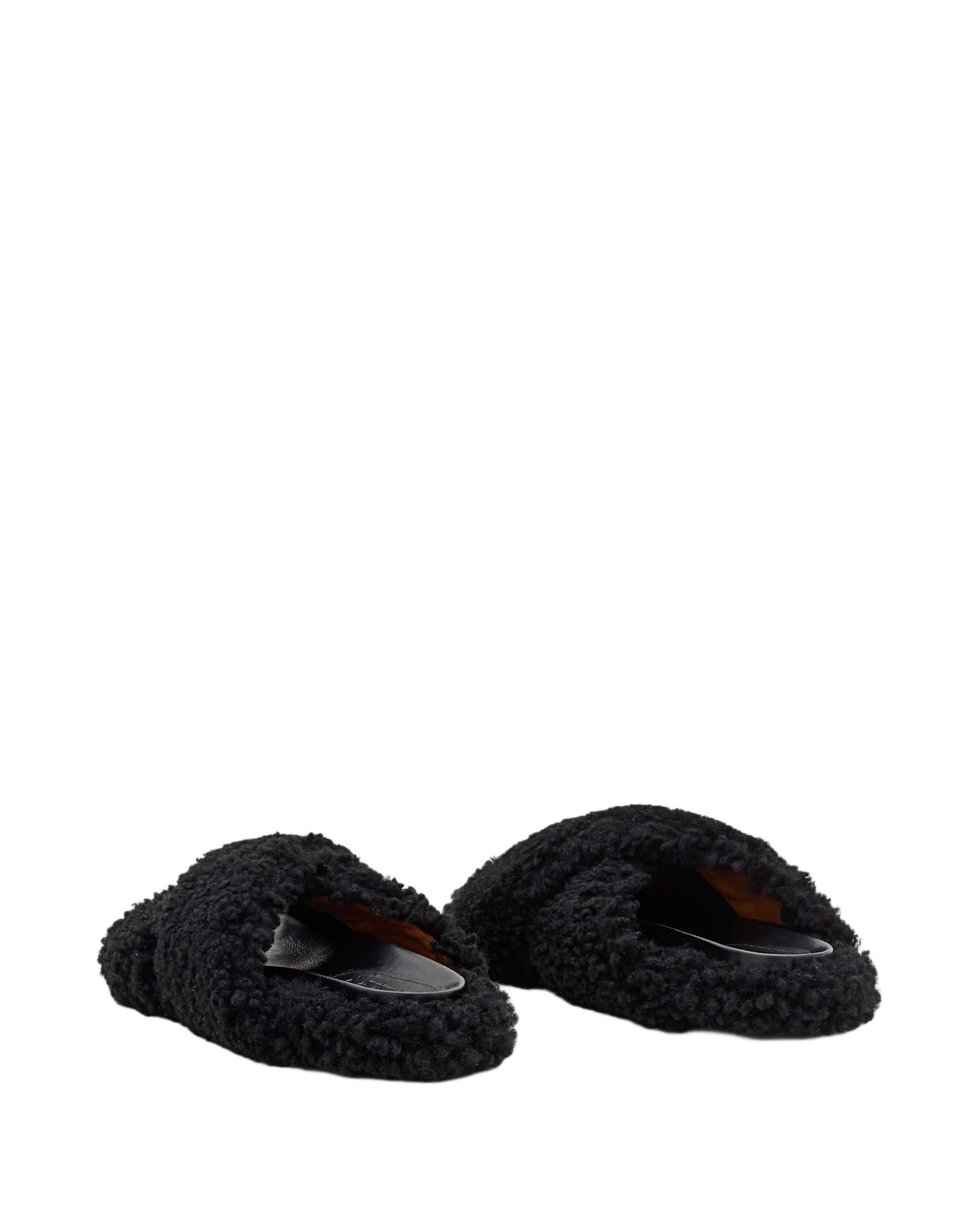 【送料&関税込】Marni Shearling Crisscross Sandals Marni Shearling Crisscross Sandals Marni