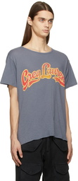 Greg Lauren Blue GL Groovy T-Shirt