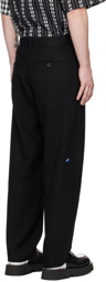 ADER error Black Dard Trousers