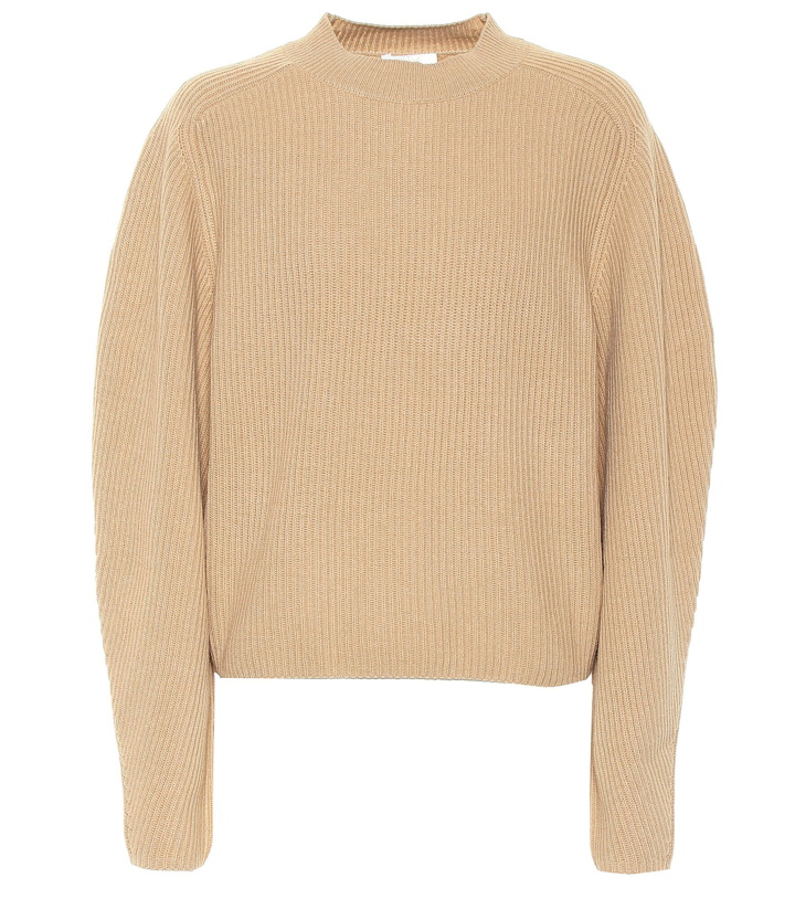 Photo: Chloe - Ribbed wool and cashmere sweater