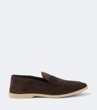 George Cleverley Suede loafers