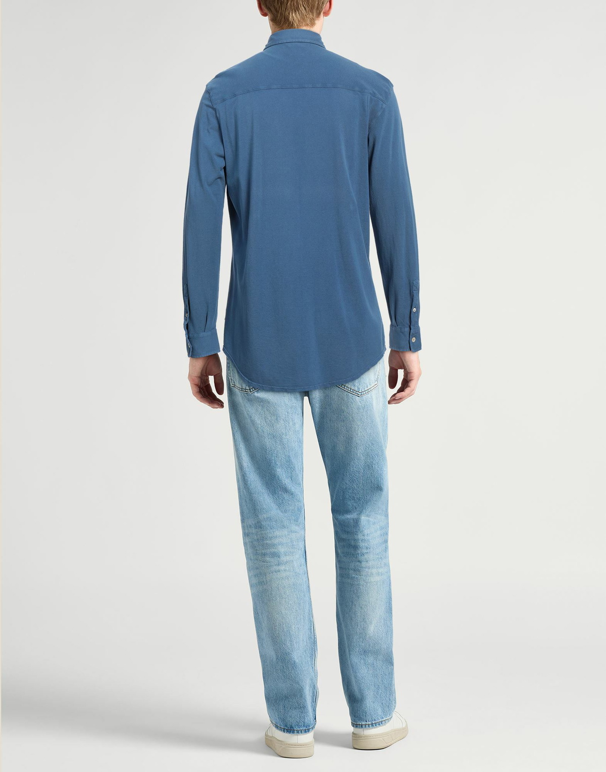 Fedeli Mens Shirt in Blue