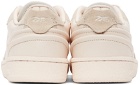 Reebok By Victoria Beckham Pink & Taupe VB Club C Sneakers