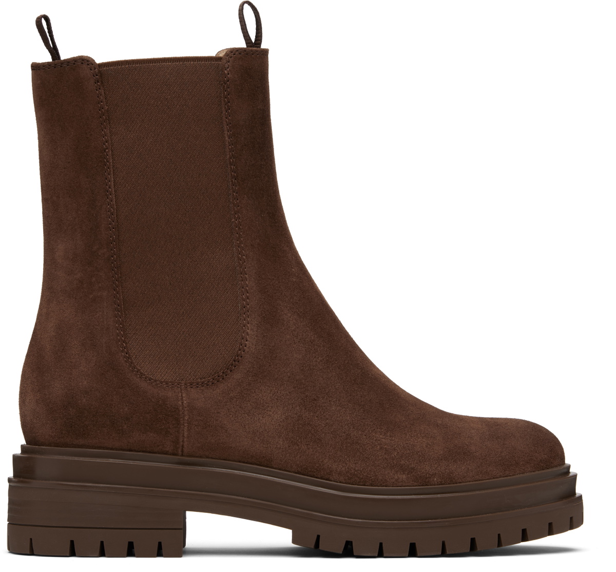Gianvito Rossi Brown Chester Chelsea Boots