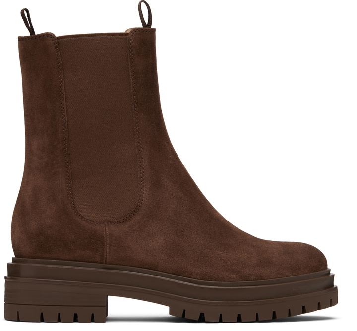 Photo: Gianvito Rossi Brown Chester Chelsea Boots