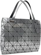 Bao Bao Issey Miyake Silver Carton Tote