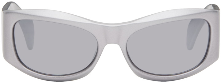 Photo: HELIOT EMIL Silver Aether Sunglasses