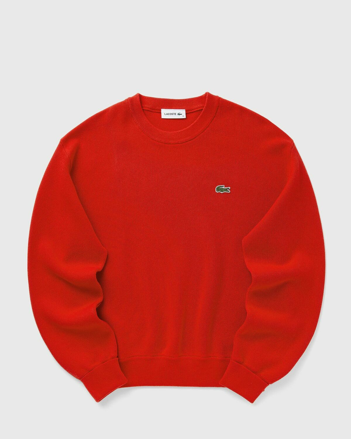 Lacoste CREWNECK Red Womens Sweatshirt