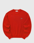 Lacoste CREWNECK Red Womens Sweatshirt
