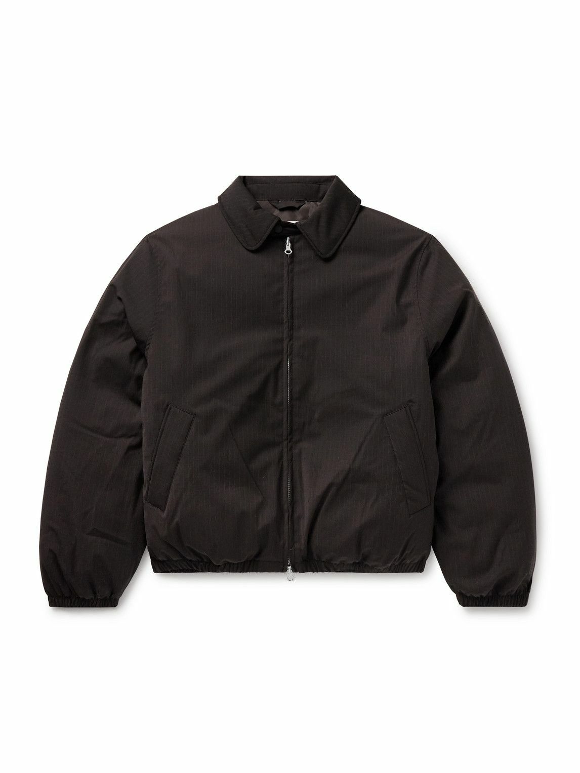 Our Legacy Silver Cropped Shelter Coat Our Legacy