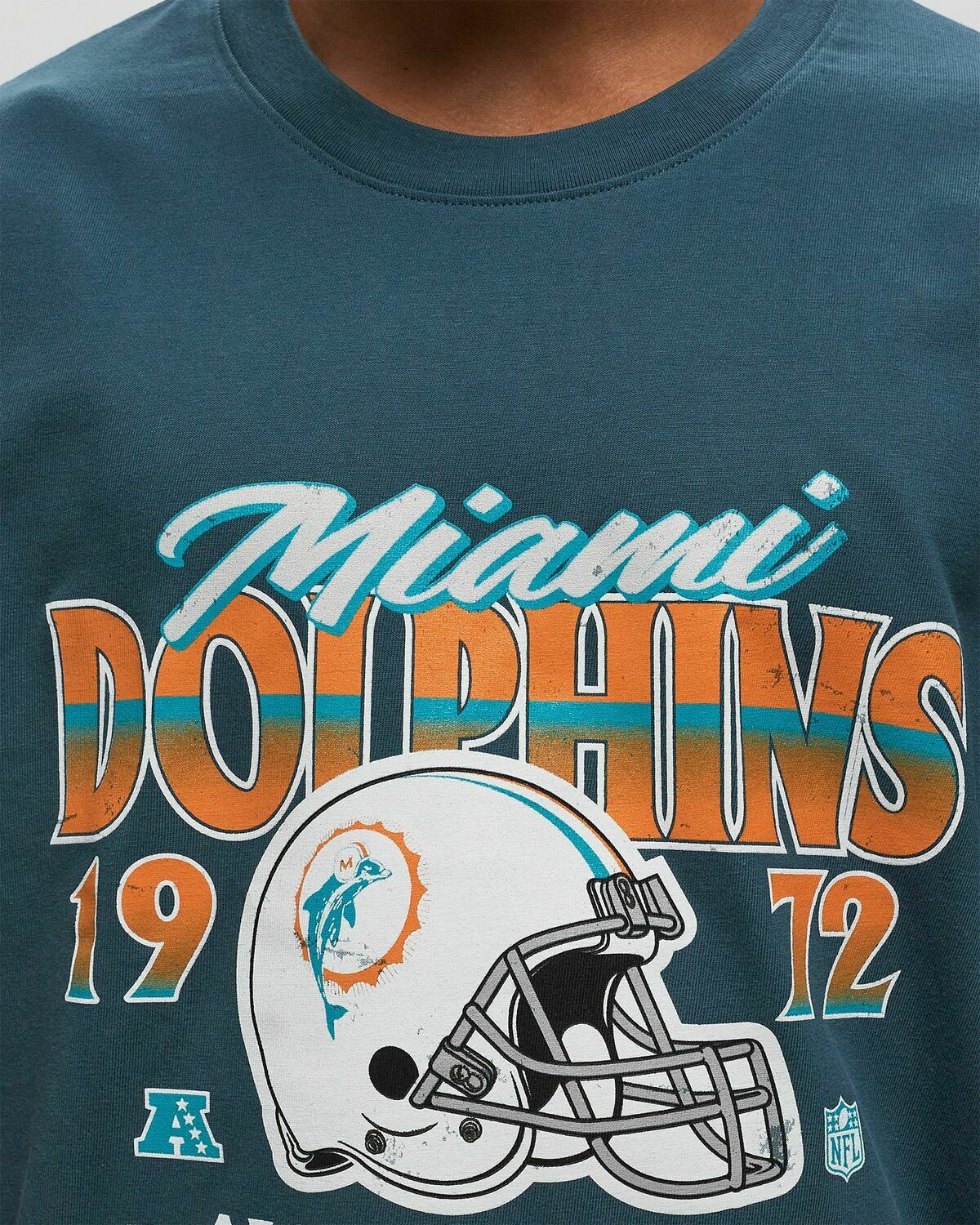 Fanatics Dolphins Champs Tee Blue Mens Shortsleefe