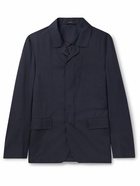 Dunhill - Wool and Silk-Blend Jacket - Blue