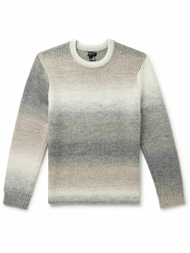 Photo: Club Monaco - Dégradé Knitted Sweater - Gray