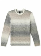 Club Monaco - Dégradé Knitted Sweater - Gray