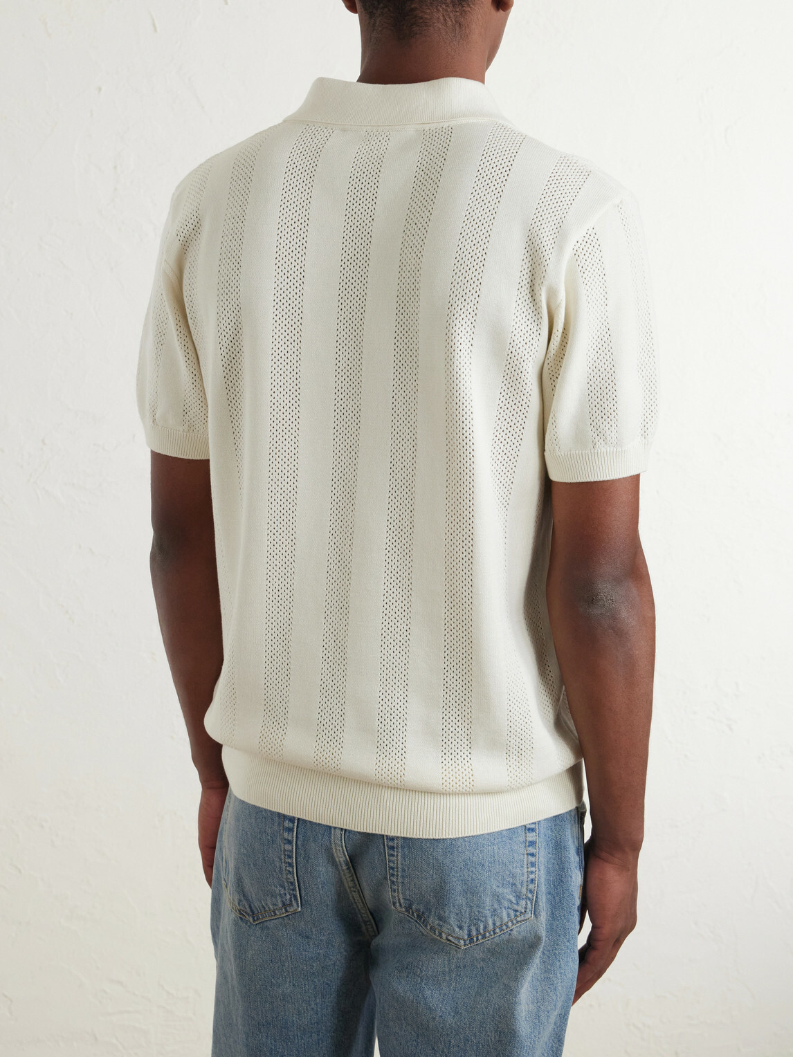 Frescobol Carioca - Vidal Cotton Polo Shirt - Neutrals