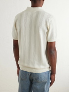 Frescobol Carioca - Vidal Cotton Polo Shirt - Neutrals
