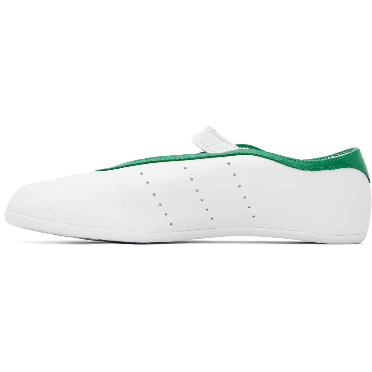 adidas Originals White Stan Smith Lo Ballerina Flats