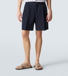 Brioni Linen and cotton shorts