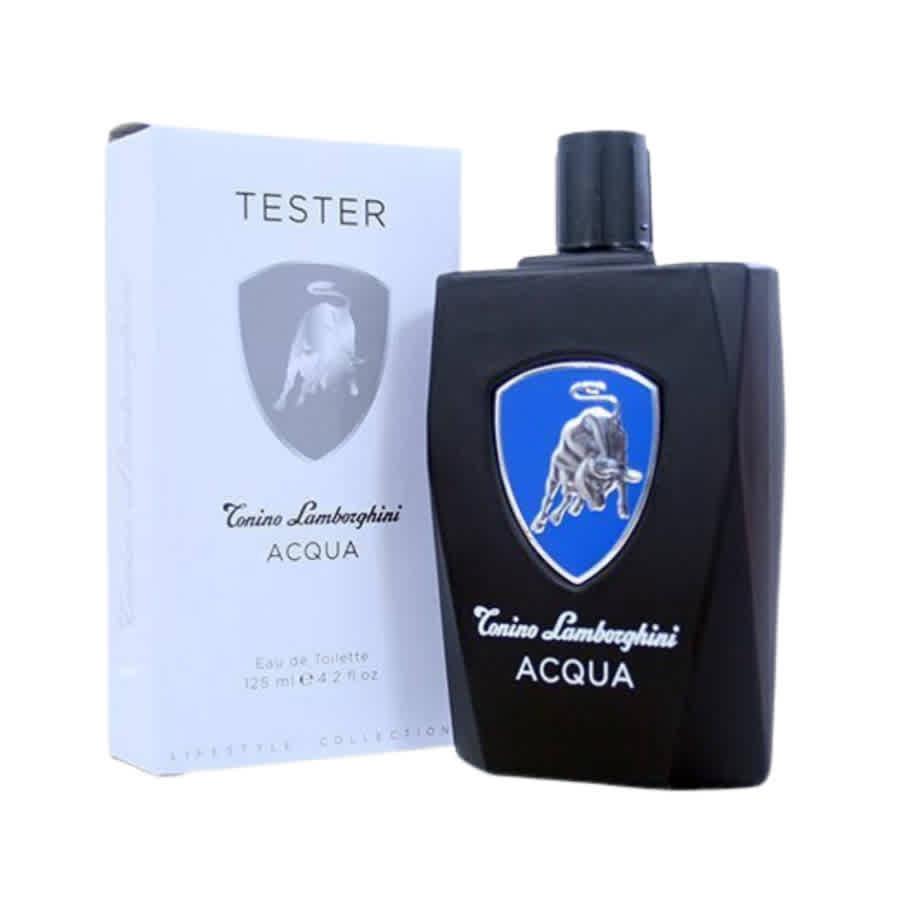 Tonino Lamborghini Mens Acqua EDT Spray 4.2 oz (Tester) Fragrances 810876037419