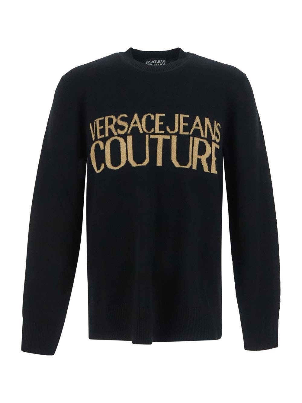 Photo: Versace Jeans Couture Lurex Logo Sweater