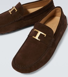 Tod's - T Timeless suede loafers