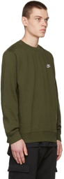 Nike Green Sportswear Club Sweatshirt