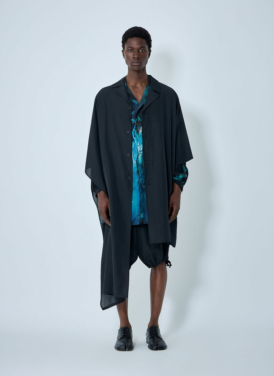 Yohji Yamamoto Long Cape Jacket