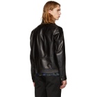 Boss Black Leather Nocan Jacket