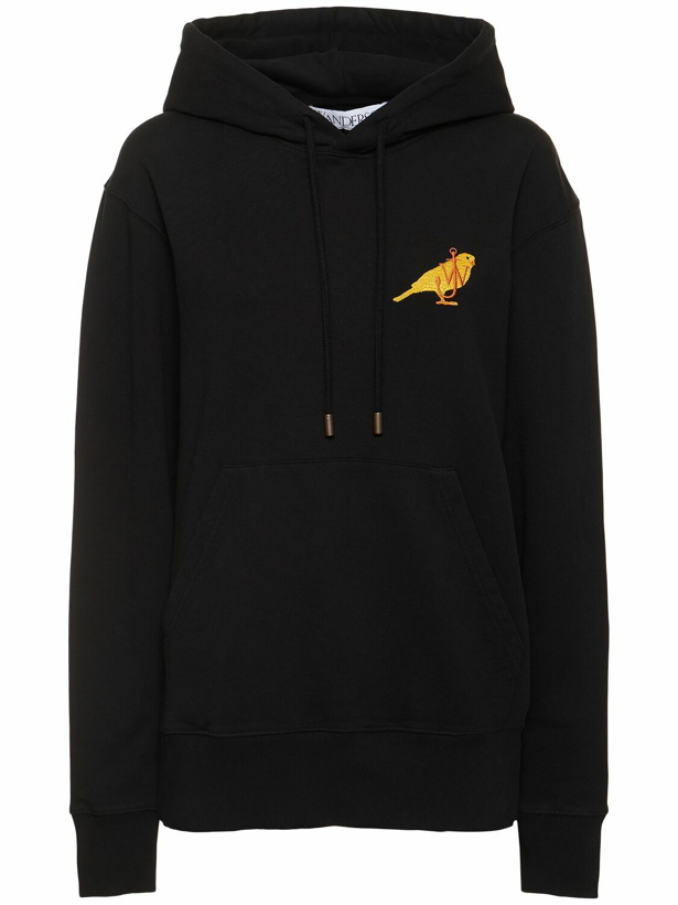 Photo: JW ANDERSON Canary Cotton Jersey Hoodie
