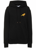 JW ANDERSON Canary Cotton Jersey Hoodie